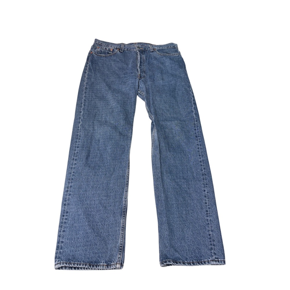 Vintage 1992 Levis 501 Original Fit Jeans Made in USA Blue Denim 38x32 Mens